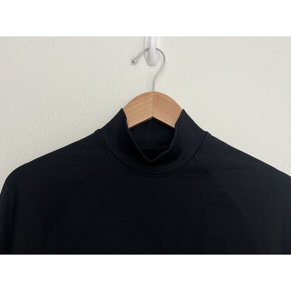 Lululemon Women's Engineered Warmth Pullover Mock Neck Black Size 8 Athleisure - Picture 7 of 10